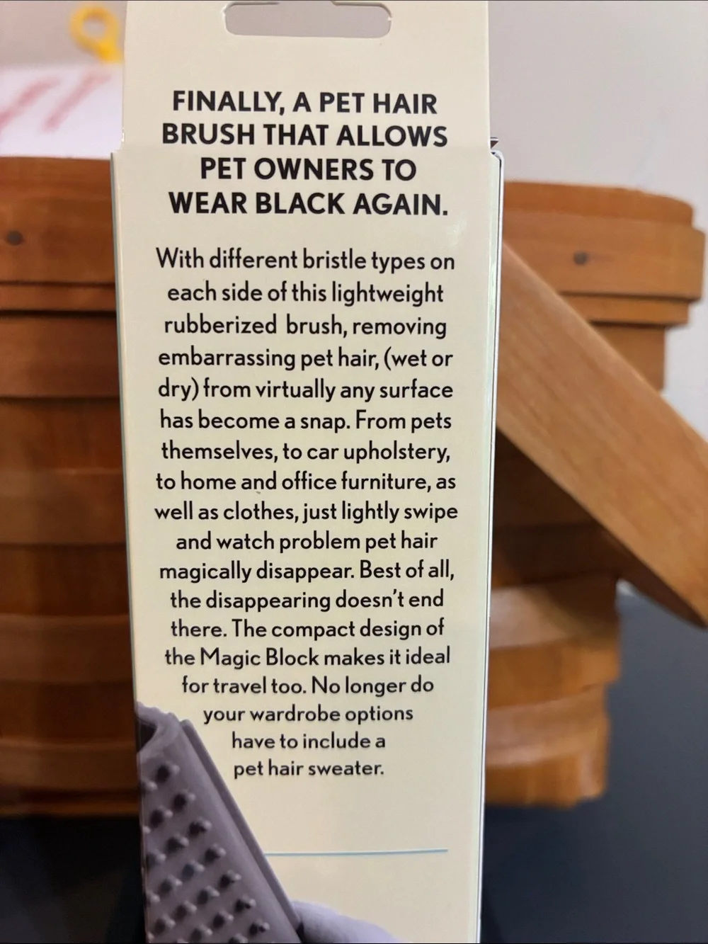 The Magic Block - Pet Hair Removal Brush